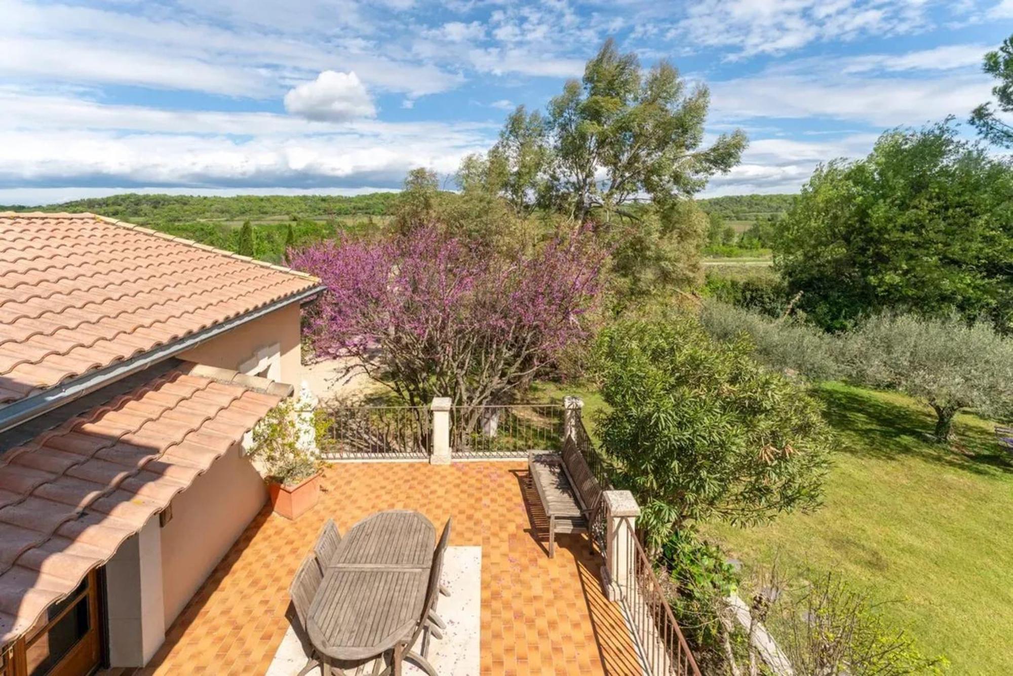 Villa Spacieuse A Vezenobres Avec Piscine Privee Εξωτερικό φωτογραφία
